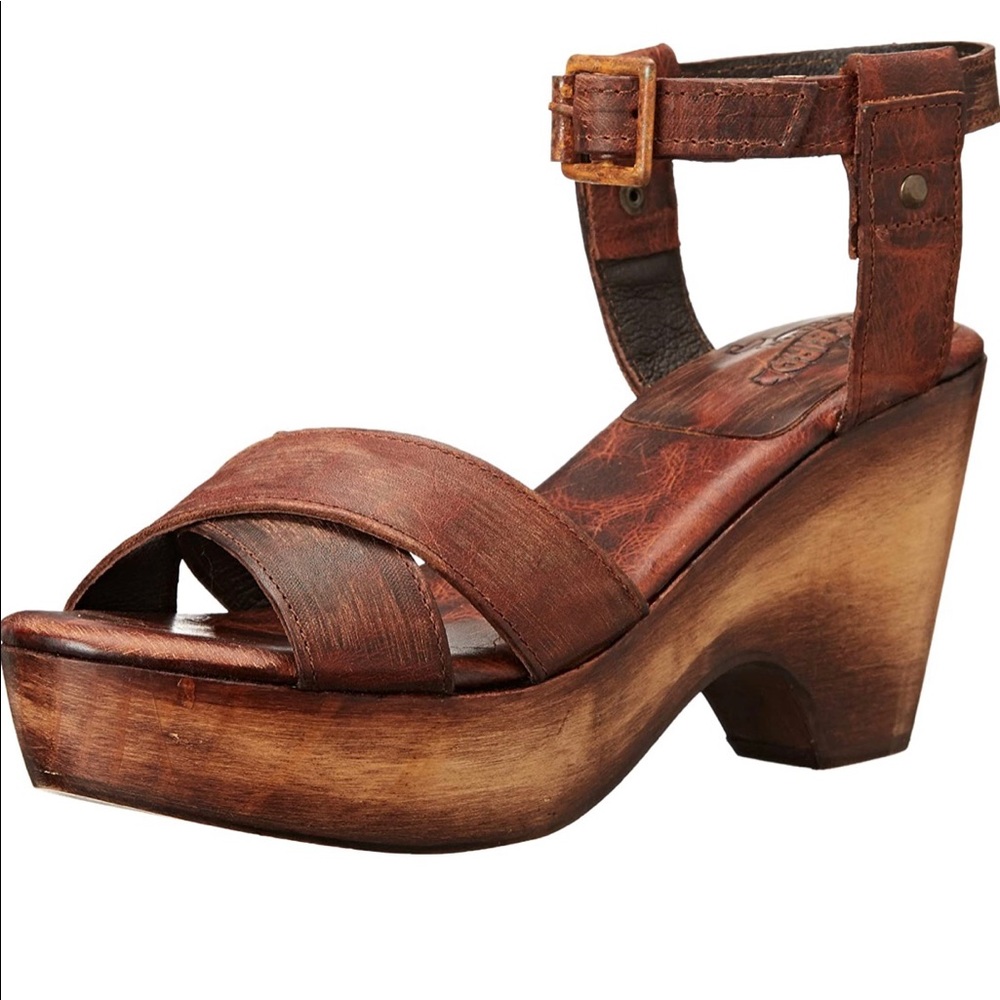Free bird with Steve Madden wooden heels